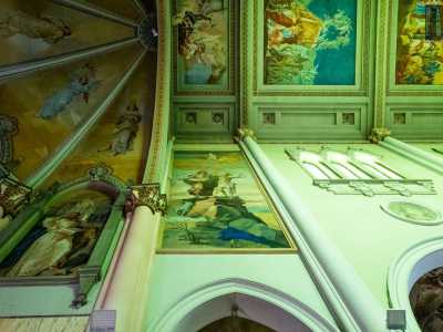 ...�Il Sacrificio di Abramo� a destra
